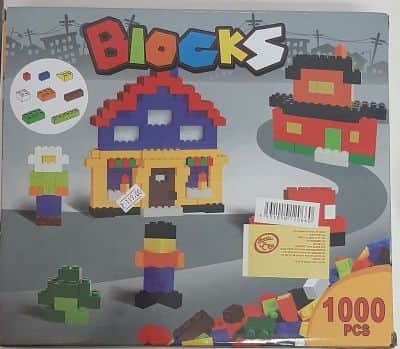מארז קוביות לגו <BR>1000 חלקים