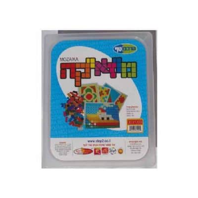 מוזאיקה 1200 אבנים גאומטריות <BR>+10 לוחות