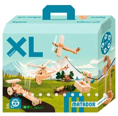 מטאדור XL משחק בניה איכותי 5 ומעלה <BR> 902 חלקים