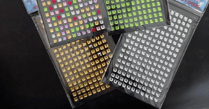 מדבקות אבני ספיר <BR> בחר צבע