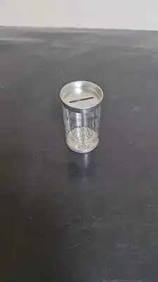 קופת חיסכון/קופת צדקה חנוכה שמח <BR> 4.6X8 סמ