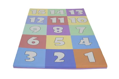 מזרן משבצות ומספרים<BR>200X100X4