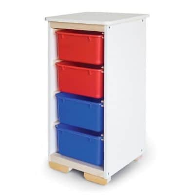 ארון 4 מיכלים שמנת