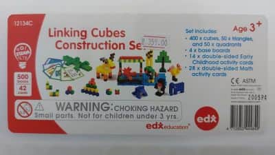 משחק הרכבה תכנון ועיצוב לפי דגם<BR>500 קוביות