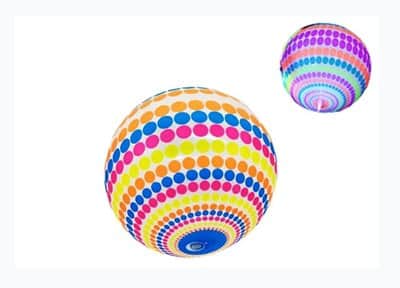 כדור זוהר עיגולים 22 סמ