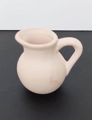 כד שמן מחימר עם ידית אחת <BR>7 סמ