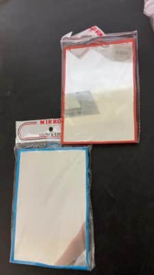 מראה מעמד צבעונית <BR> 18X24 סמ