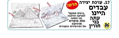 יצירה עבדים היינו <BR> 36 יח