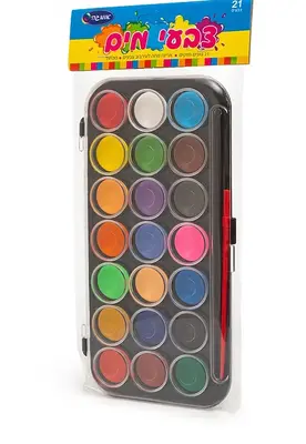 צבעי מים 21 גוונים