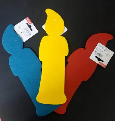 נר לבד צבעוני <BR> 30X9