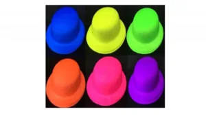 כובע פלסטיק חלק זוהר