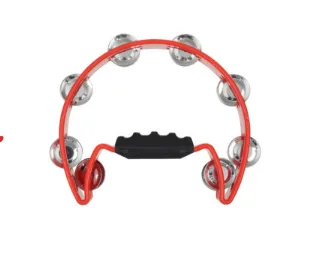 תוף ירח מעוגל- תוף לגננת <BR> 16 מצלצלים