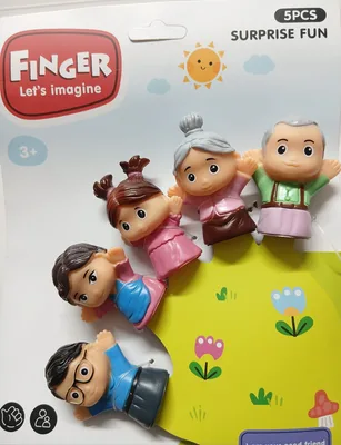 בובות אצבע מפחה קוקיות