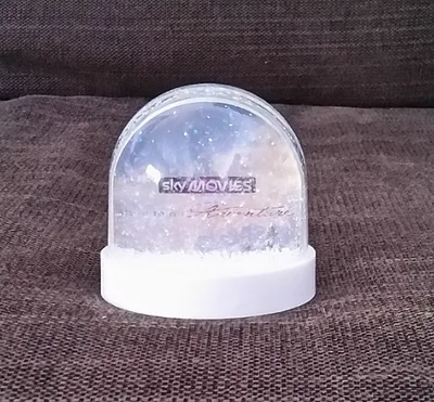 כדור שלג עם תמונה דו"צ <BR> שטח הדפסה 6X7