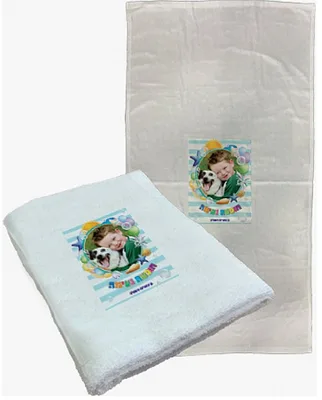 מגבת גוף כותנה <BR> גודל 130X70 <BR> שטח הדפסה A4