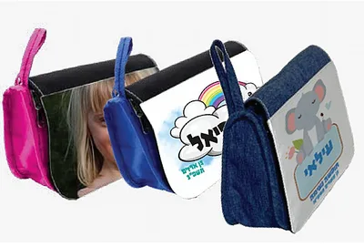 קלמר 3 תאים איכותי <BR> שטח הדפסה 19X11