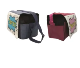 תיק ציידנית לטיולים שומר קור/חום <BR> שטח הדפסה 20X17