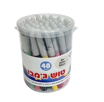 48 טושים ג'מבו <BR> מבצע!! 3 ב-85