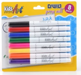 8 טושים מחיקים דקים
