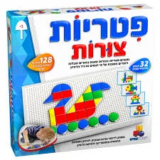 משחק פטריות בצורות