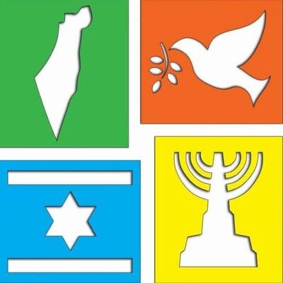 סט 4 שבלונות עצמאות